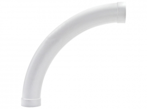 Coude PVC pour flexible rétractable Retraflex - 90° - très long rayon